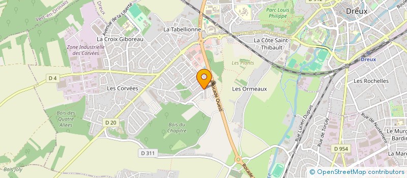 localisation de l'entreprise MONSIEUR MOHAMMED KHELFAOUI à VERNOUILLET