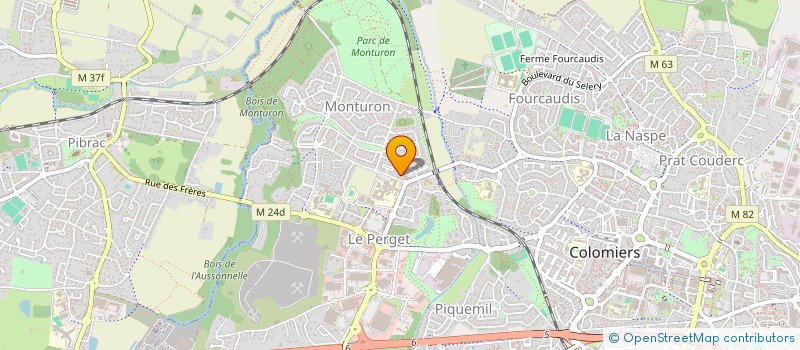 localisation de l'entreprise MONSIEUR MOHAMMED KHELLAF à COLOMIERS