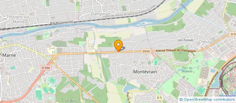 localisation de l'entreprise MONSIEUR MOHAMMED KHIATI  MONTEVRAIN