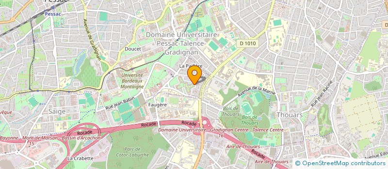 localisation de l'entreprise MONSIEUR MOHAMMED KHIEL à PESSAC