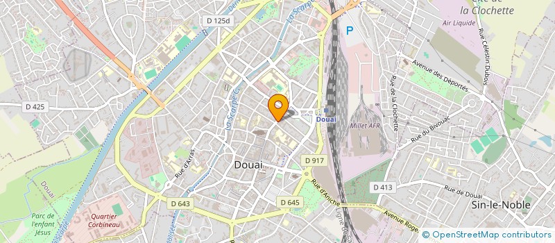 localisation de l'entreprise MONSIEUR MOHAMMED KHOUDJA à DOUAI