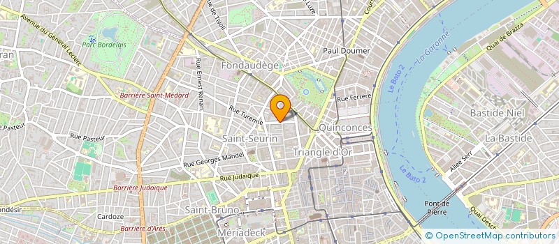 localisation de l'entreprise MONSIEUR MOHAMMED KHOUNA  BORDEAUX