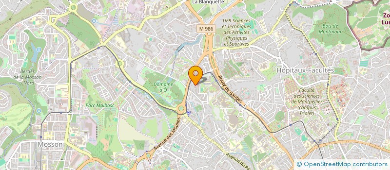 localisation de l'entreprise MONSIEUR MOHAMMED KIAL à MONTPELLIER