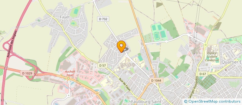 localisation de l'entreprise MONSIEUR MOHAMMED KROUSSA à SAINT-QUENTIN