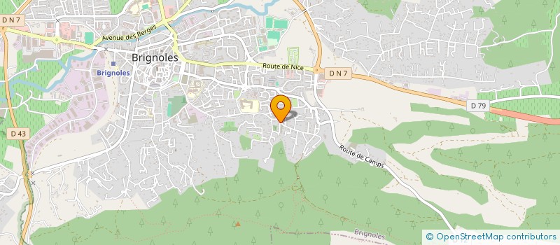 localisation de l'entreprise MONSIEUR MOHAMMED LAABOUDI à BRIGNOLES