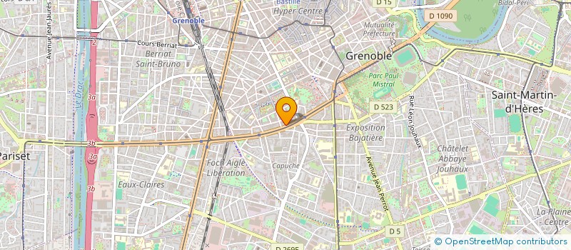 localisation de l'entreprise MONSIEUR MOHAMMED LACHACHI à GRENOBLE