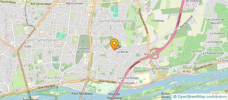 localisation de l'entreprise MONSIEUR MOHAMMED LAFI ALLAWI  TOURS