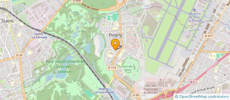 localisation de l'entreprise MONSIEUR MOHAMMED LAHSAINI  DUGNY