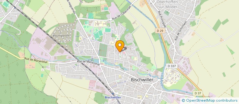 localisation de l'entreprise MONSIEUR MOHAMMED LAHYANI  BISCHWILLER