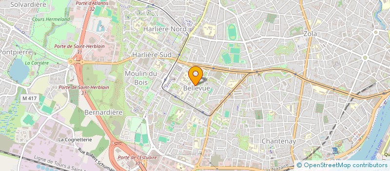 localisation de l'entreprise MONSIEUR MOHAMMED LAKHAL à NANTES