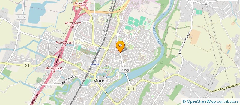 localisation de l'entreprise MONSIEUR MOHAMMED LAKHLOUFI  MURET