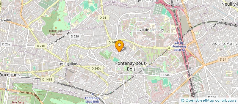 localisation de l'entreprise MONSIEUR MOHAMMED LAKHNOUSSI à FONTENAY-SOUS-BOIS