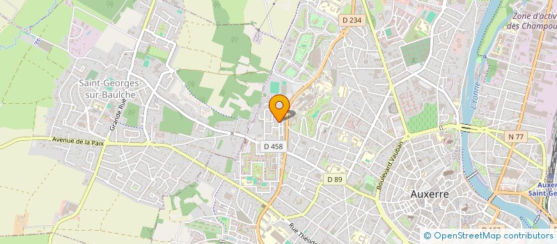localisation de l'entreprise MONSIEUR MOHAMMED LAKHOUIT à AUXERRE