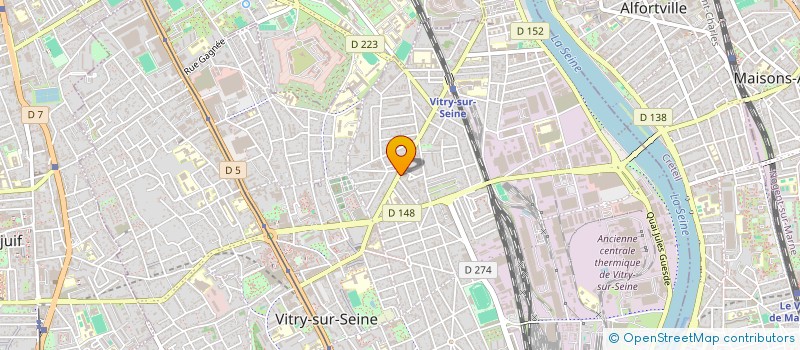 localisation de l'entreprise MONSIEUR MOHAMMED LAMARI à VITRY-SUR-SEINE