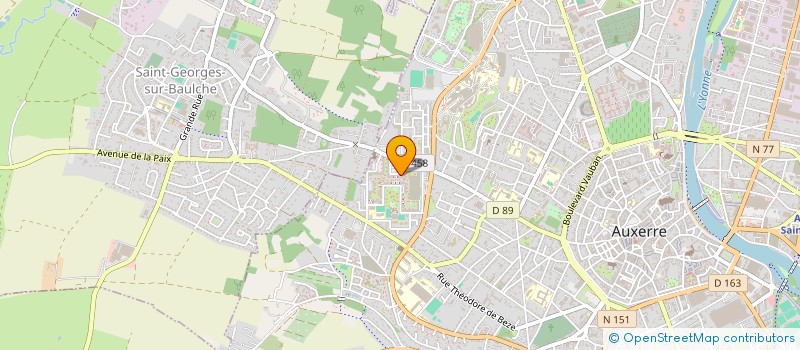 localisation de l'entreprise MONSIEUR MOHAMMED LAMRABET à AUXERRE