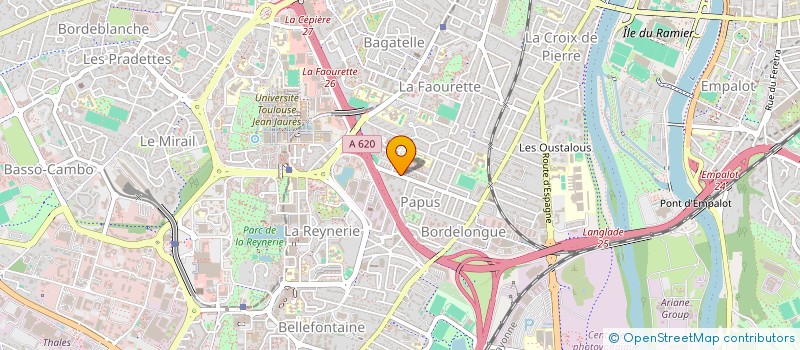 localisation de l'entreprise MONSIEUR MOHAMMED LATIGUI à TOULOUSE