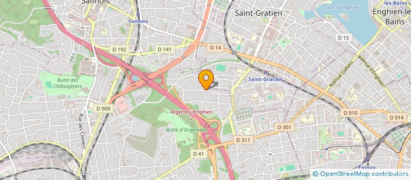 localisation de l'entreprise MONSIEUR MOHAMMED LEBOUACHERA  ARGENTEUIL