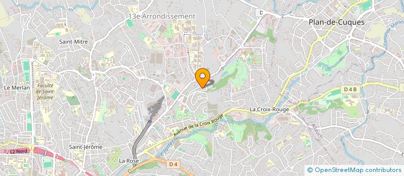 localisation de l'entreprise MONSIEUR MOHAMMED LIALLI à MARSEILLE