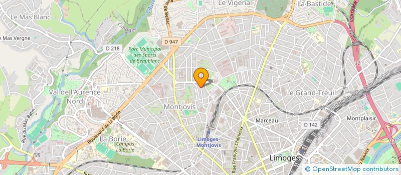 localisation de l'entreprise MONSIEUR MOHAMMED LIATE à LIMOGES