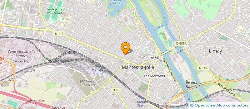 localisation de l'entreprise MONSIEUR MOHAMMED LOUKH  MANTES-LA-JOLIE