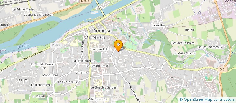 localisation de l'entreprise MONSIEUR MOHAMMED LOUNADI  AMBOISE