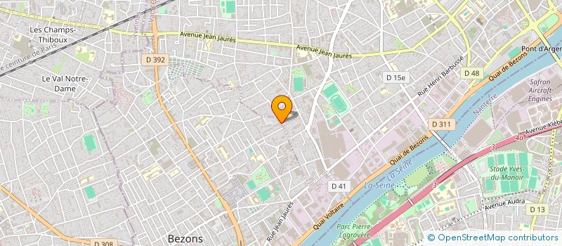 localisation de l'entreprise MONSIEUR MOHAMMED LOUNI  BEZONS