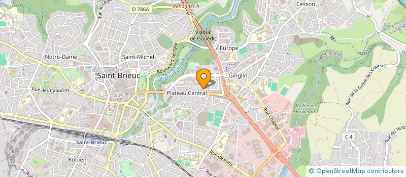 localisation de l'entreprise MONSIEUR MOHAMMED MAATOUGUI à SAINT-BRIEUC