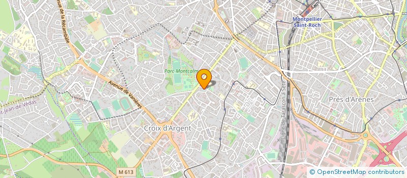 localisation de l'entreprise MONSIEUR MOHAMMED MAGHNI à MONTPELLIER
