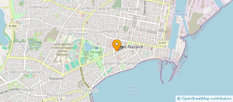 localisation de l'entreprise MONSIEUR MOHAMMED MAHDID  SAINT-NAZAIRE