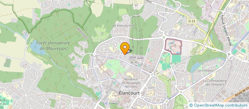 localisation de l'entreprise MONSIEUR MOHAMMED MAHI à ELANCOURT