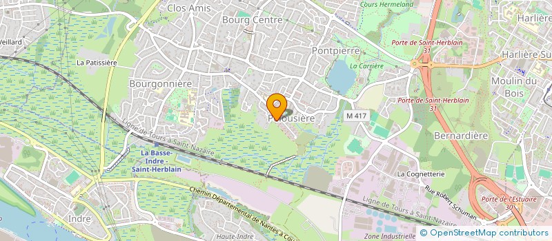 localisation de l'entreprise MONSIEUR MOHAMMED MAHI  SAINT-HERBLAIN