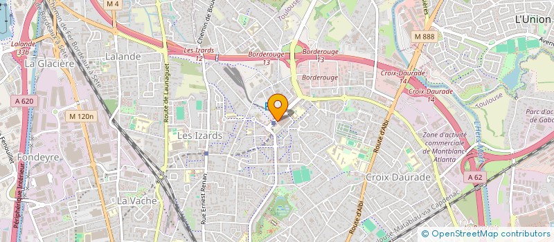 localisation de l'entreprise MONSIEUR MOHAMMED MAHJOUBI à TOULOUSE