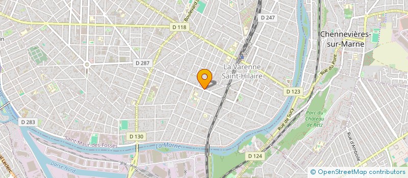 localisation de l'entreprise MONSIEUR MOHAMMED MAHMOUDI  SAINT-MAUR-DES-FOSSES