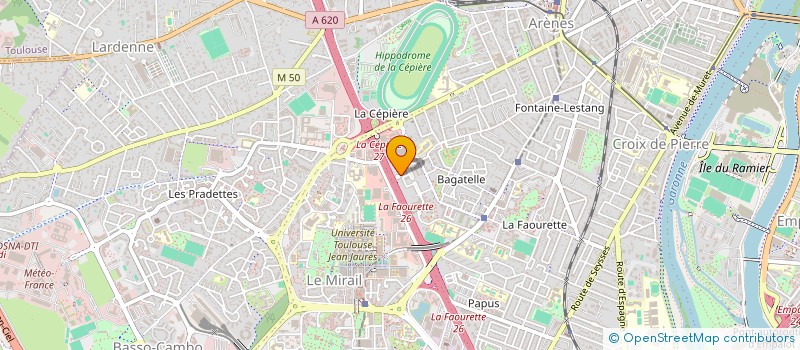 localisation de l'entreprise MONSIEUR MOHAMMED MAIZA  TOULOUSE
