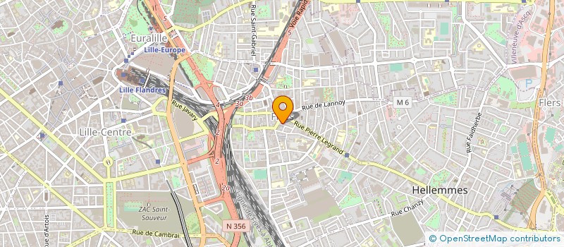 localisation de l'entreprise MONSIEUR MOHAMMED MAKHFI  LILLE