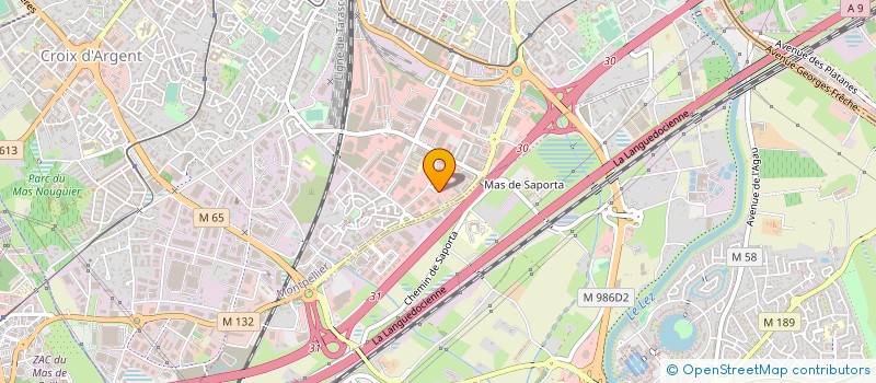 localisation de l'entreprise MONSIEUR MOHAMMED MALLOUKI à MONTPELLIER