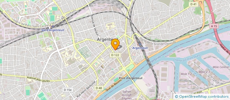 localisation de l'entreprise MONSIEUR MOHAMMED MANSRI  ARGENTEUIL