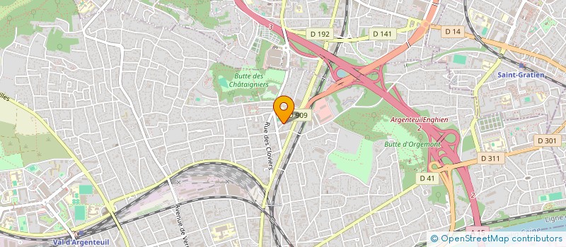 localisation de l'entreprise MONSIEUR MOHAMMED MAROUF  ARGENTEUIL