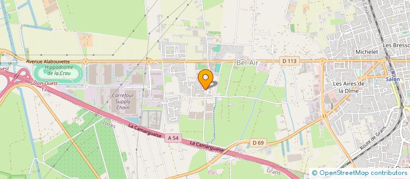 localisation de l'entreprise MONSIEUR MOHAMMED MAZOUNI  SALON-DE-PROVENCE