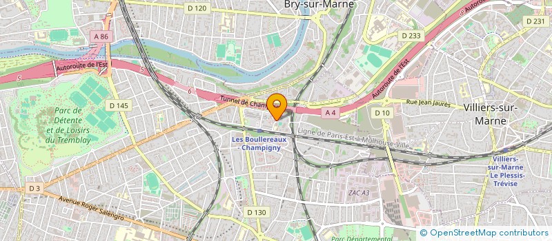 localisation de l'entreprise MONSIEUR MOHAMMED MBARKI à CHAMPIGNY-SUR-MARNE