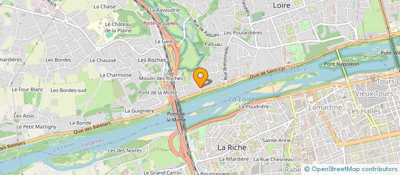 localisation de l'entreprise MONSIEUR MOHAMMED MEBERBECHE  SAINT-CYR-SUR-LOIRE