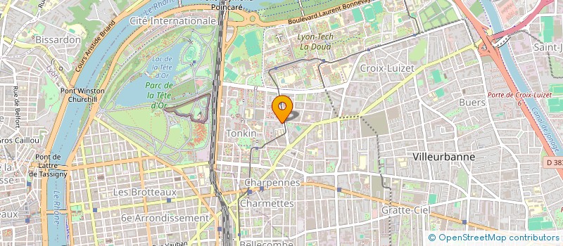 localisation de l'entreprise MONSIEUR MOHAMMED MECHERI  VILLEURBANNE