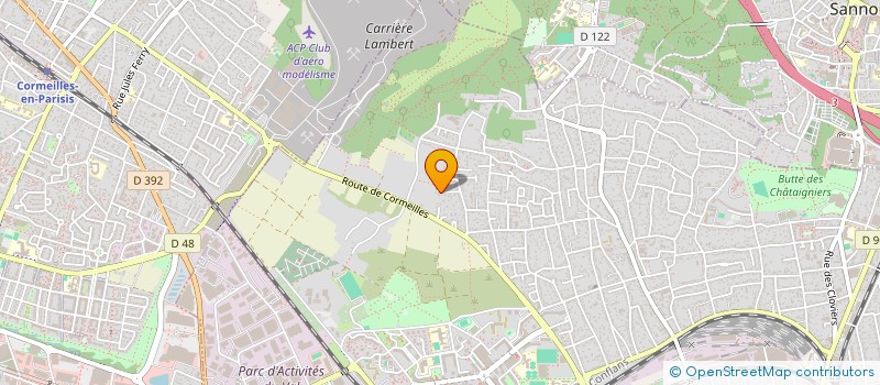 localisation de l'entreprise MONSIEUR MOHAMMED MEDAOUI  ARGENTEUIL