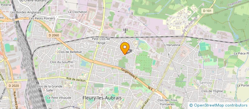 localisation de l'entreprise MONSIEUR MOHAMMED MEDDAH à FLEURY-LES-AUBRAIS