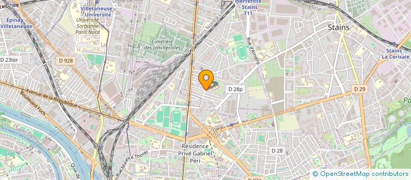 localisation de l'entreprise MONSIEUR MOHAMMED MEDJADI à PIERREFITTE-SUR-SEINE