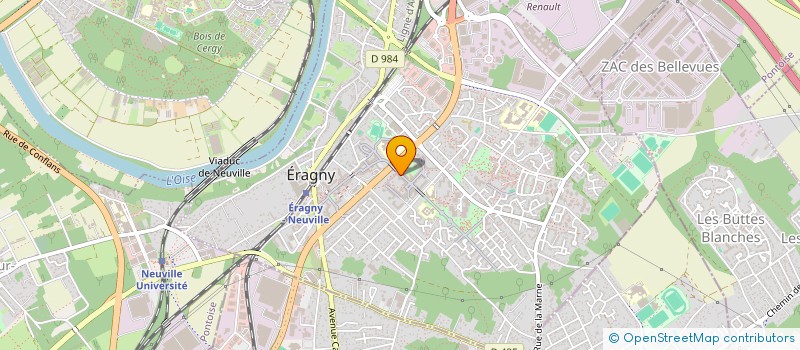 localisation de l'entreprise MONSIEUR MOHAMMED MEHADJI  ERAGNY