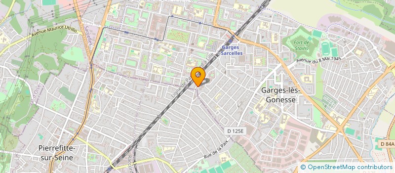 localisation de l'entreprise MONSIEUR MOHAMMED MEHDI BEZZEGHOUD à GARGES-LES-GONESSE