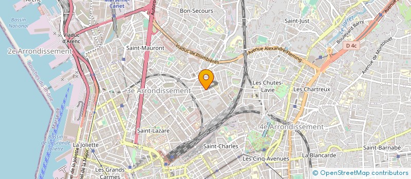localisation de l'entreprise MONSIEUR MOHAMMED MEHIDI à MARSEILLE