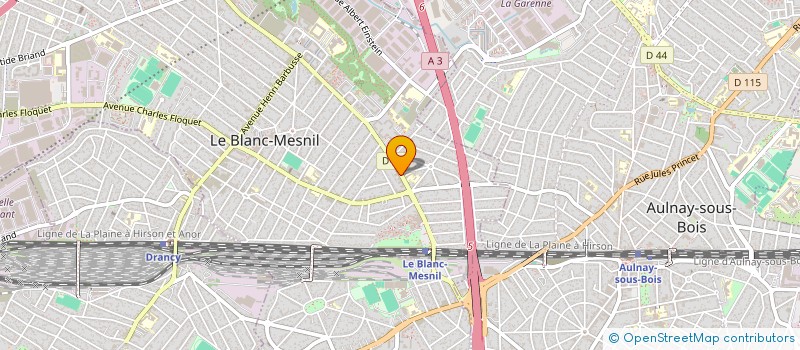 localisation de l'entreprise MONSIEUR MOHAMMED MERAD à LE BLANC-MESNIL