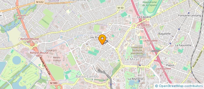 localisation de l'entreprise MONSIEUR MOHAMMED MESSABIH  TOULOUSE